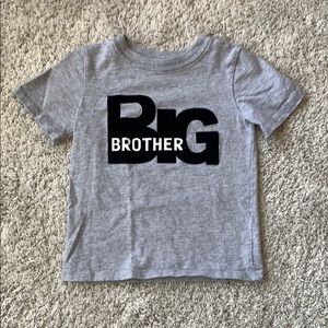 Big Brother Gray T-Shirt 2T